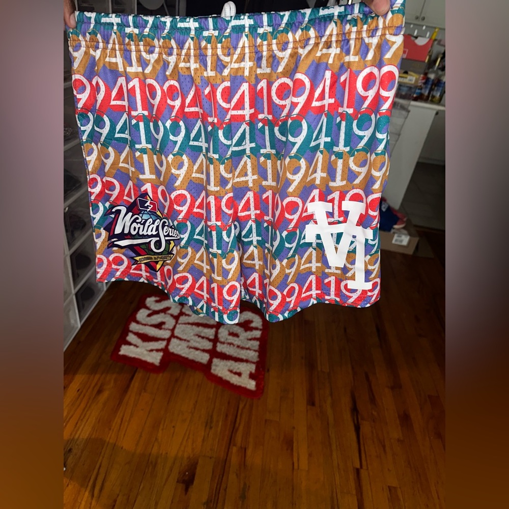 foreign authority 1994 upside down LA Shorts
